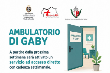 Ambulatorio ad accesso diretto a Gaby - Giugno 2026